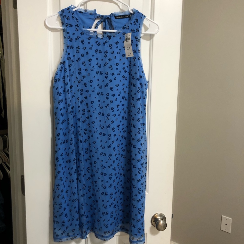 NWT Blue floral shift dress